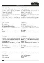 Preview for 4 page of PVR EU 105 Operating And Maintenance Instructions Manual