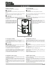 Preview for 11 page of PVR EU 105 Operating And Maintenance Instructions Manual