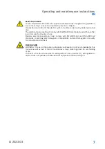 Preview for 7 page of PVR EU 160 Operating And Maintenance Instructions Manual