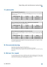 Preview for 19 page of PVR EU 160 Operating And Maintenance Instructions Manual