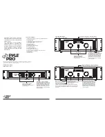 Preview for 2 page of Pyle Pro PT-1201X Owner'S Manual