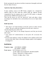 Preview for 2 page of Pyle Sports PSCL28 Operating Instructions