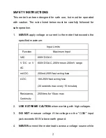 Preview for 2 page of Pyle PDMT08 Manual