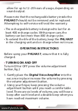 Preview for 4 page of Pyle PHLHA57 User Manual