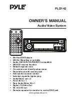 Pyle PLD142 Owner'S Manual preview