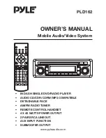 Pyle PLD162 Owner'S Manual preview