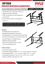 Pyle PLPTS38 User Manual preview