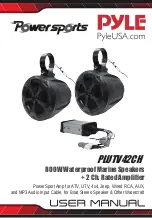 Pyle Power sports PLUTV42CH User Manual preview