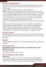 Preview for 5 page of Pyle Power sports PLUTV42CH User Manual