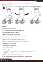 Preview for 8 page of Pyle Power sports PLUTV42CH User Manual