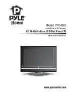 Pyle PTC42LC Operating Manual preview