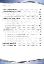 Preview for 2 page of Pyle Pure Clean PUCRC99 User Manual