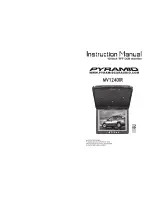 Pyramid MV1240IR Instruction Manual preview