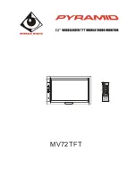 Pyramid MV72TFT User Manual preview