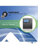 Pyramid TTEZ TIMETRAX EZ Quick Start Manual preview