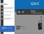 Q5X RefMic Quick Start Manual preview