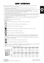 Preview for 2 page of Qazqa Melis FL 3 Instruction Manual