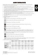 Preview for 2 page of Qazqa VT FL 1 Instruction Manual