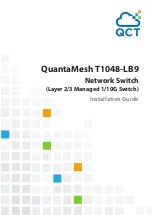 Preview for 1 page of QCT QuantaMesh T1048-LB9 Installation Manual