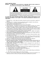 Preview for 2 page of QFX CR-32 Operating Instructions Manual