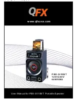 QFX PBX-3010BT User Manual preview