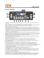 Preview for 5 page of QFX PBX-3010BT User Manual