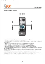 Preview for 7 page of QFX PBX-3020BT User Manual