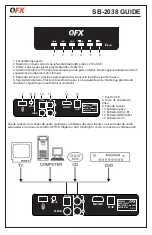 Preview for 8 page of QFX SB-2038 Instruction Manual