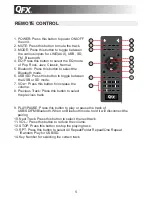 Preview for 6 page of QFX SBX-1121010 User Manual