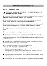 Preview for 2 page of QFX TV-LED1611 Instruction Manual