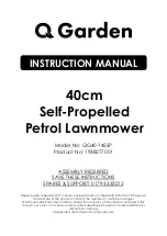 QGarden QG40-145SP Instruction Manual preview