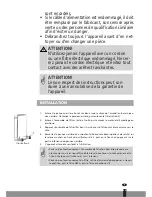 Preview for 45 page of Qlima A 45 Operating Manual