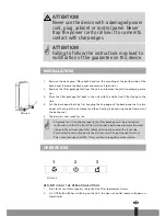 Preview for 57 page of Qlima A 45 Operating Manual