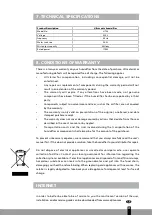 Preview for 39 page of Qlima H 724 Operating Manual