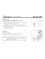 Preview for 36 page of Qlink LG250 User Manual