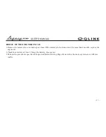 Preview for 41 page of Qlink LG250 User Manual