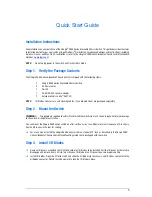 Preview for 3 page of Qlogic QLogic 9000 Series Quick Start Manual