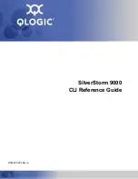 Preview for 1 page of Qlogic SilverStorm 9000 Reference Manual