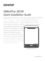 QNAP QMiro-201W Quick Installation Manual preview