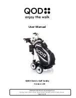 QOD Caddy User Manual preview