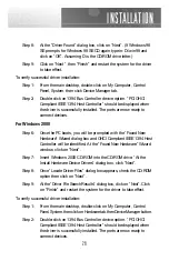 Preview for 33 page of QPS Que! Combo FireWire Installation Manual