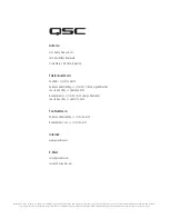 Preview for 60 page of QSC CMX2000V User Manual