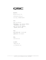 Preview for 80 page of QSC CMX2000V User Manual