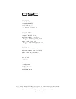 Preview for 60 page of QSC CXD4/2 User Manual