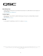 Preview for 6 page of QSC Q-SYS NM-T1 Hardware User Manual