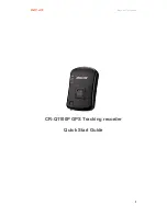 Qstarz CR-Q1100P Quick Start Manual preview