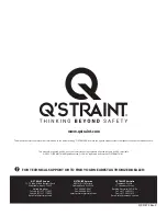 Preview for 20 page of Q'STRAINT QLK Installation & User Manual