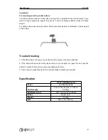 Preview for 4 page of QTX Light 151.573 User Manual