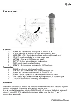 Preview for 3 page of Qtx VH45B User Manual