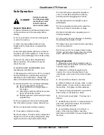 Preview for 7 page of Quadivator UTV Harrow Assembly/Operators/Parts Manual